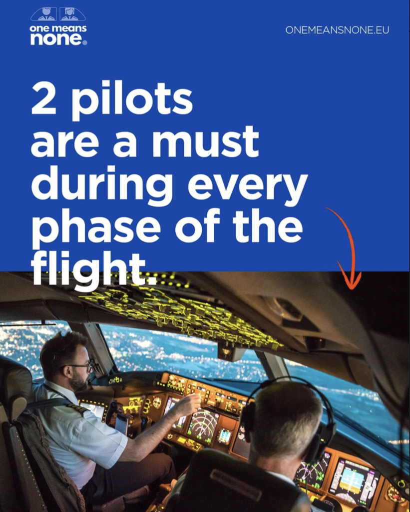 Why having 2 pilots in every flight phase is crucial?